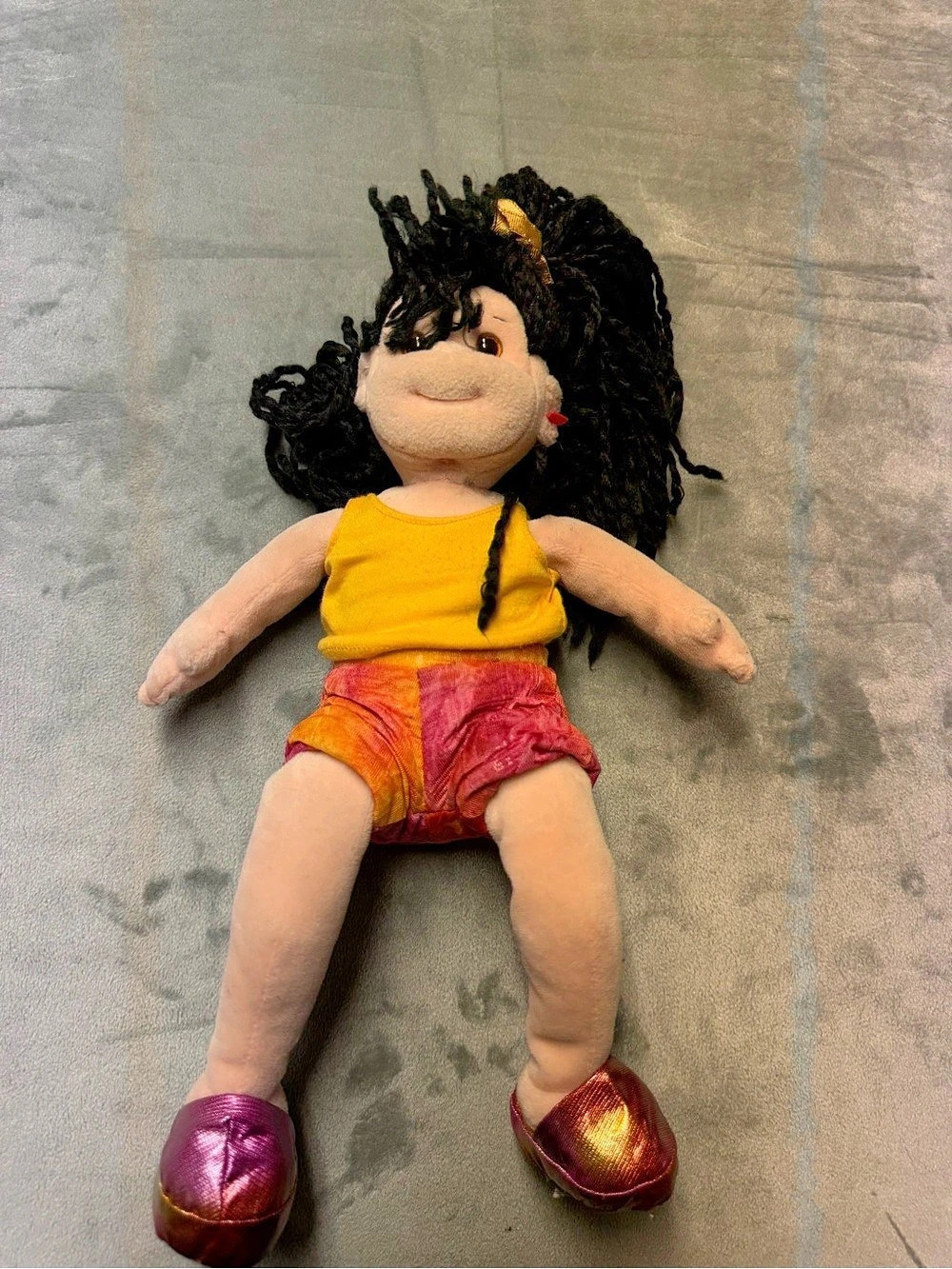 TY Beanie Boppers Darling Debbie Plush Doll 2001 13”